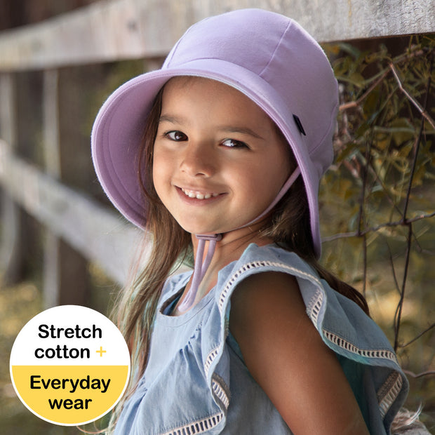 Bedhead Ponytail Bucket Hat with Strap - Lilac