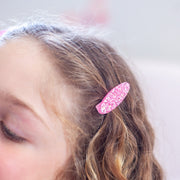 Lauren Hinkley Australia Hair Clips - Pink Sparkle Glitter