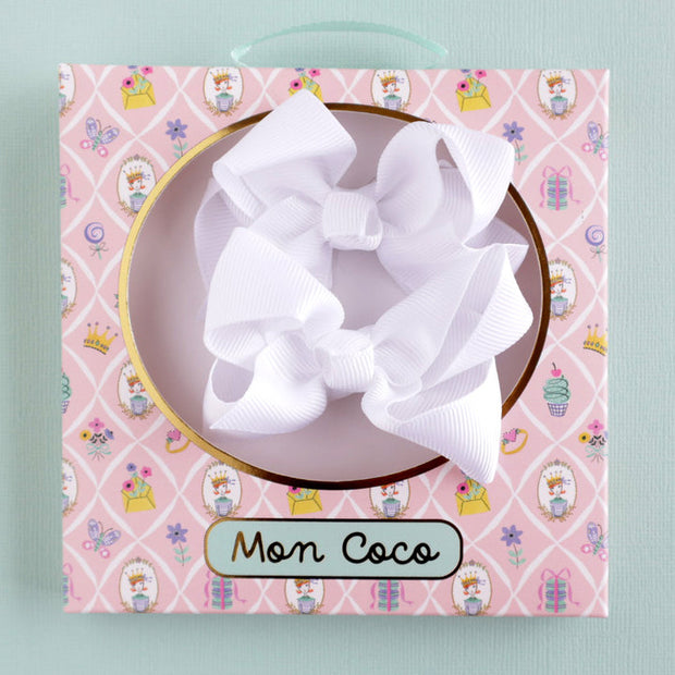 Lauren Hinkley - Mon Coco - Bows - White