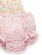 Purebaby Seaside Bloomer Set - Dress & Matching Bloomers