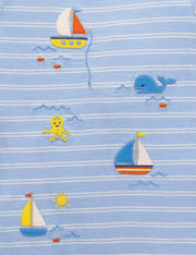 Purebaby Sail Away Short Growsuit / Bodysuit