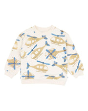 Minihaha Fox & Finch High Flyer Print SweatShirt