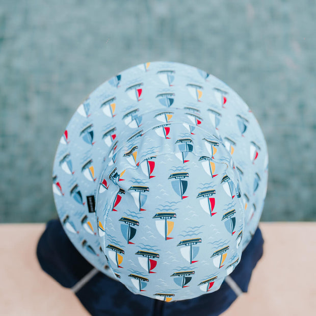 Bedhead Kids Beach Bucket Hat - Sails