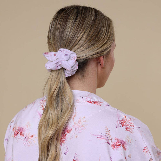 Snuggle Hunny Organic Scrunchie - Coral