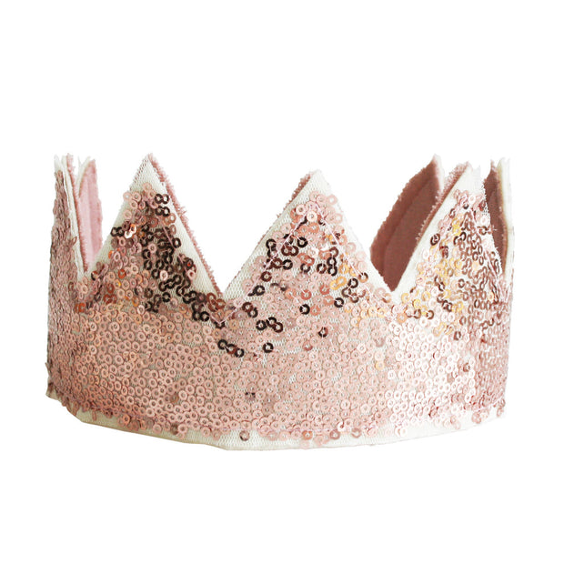 Alimrose Sequin Crown - Rose Gold