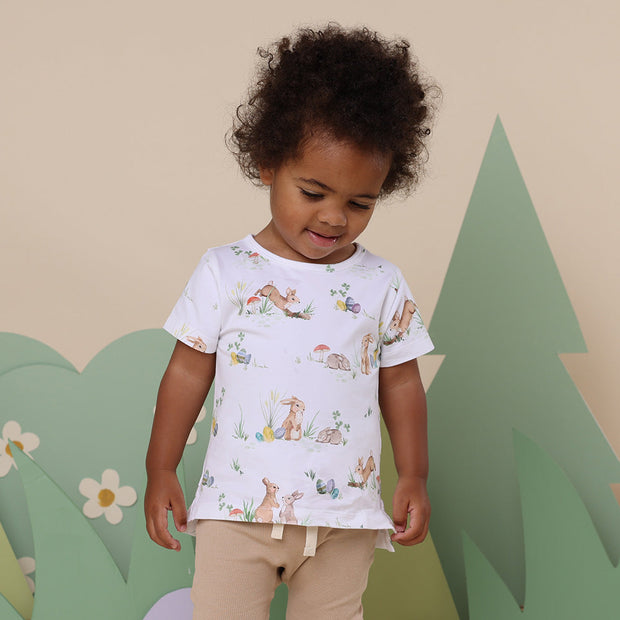 Snuggle Hunny Organic T-Shirt - Easter Bunnies